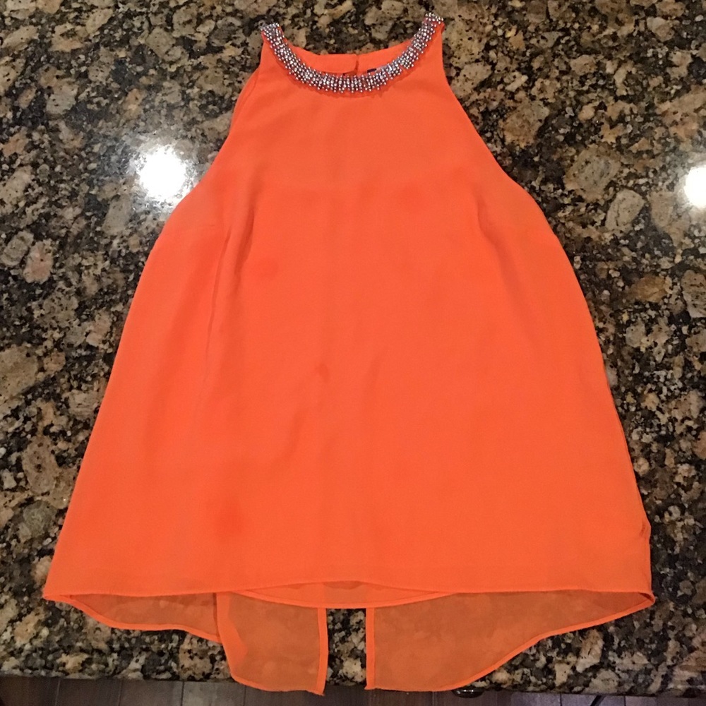 Orange Dress Shirt
